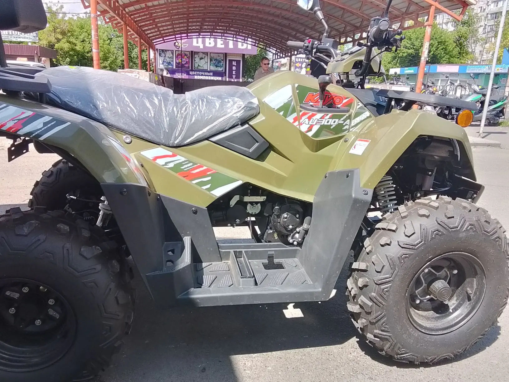 Квадроцикл KAYO AU300 Carb ПТС — изображение 3
